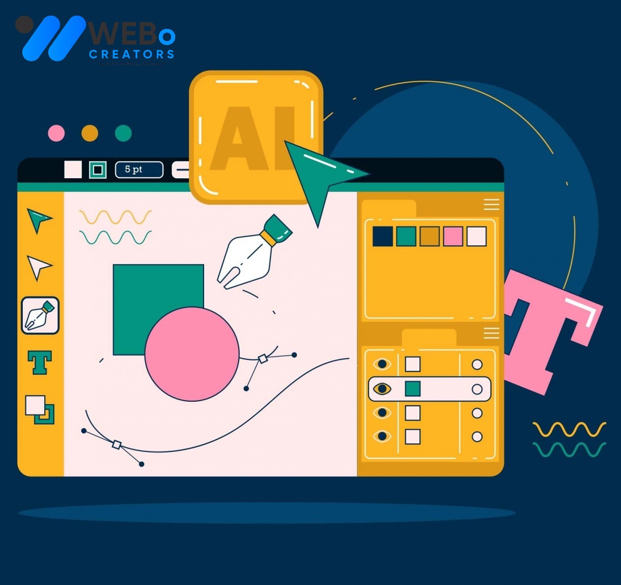Professional Expert Vector Design Adobe Illustrator Solutions in Riyadh